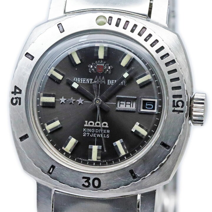 楽天市場】ORIENT KING DIVER 1000 CB.349-11340 37.5mmオリエント 