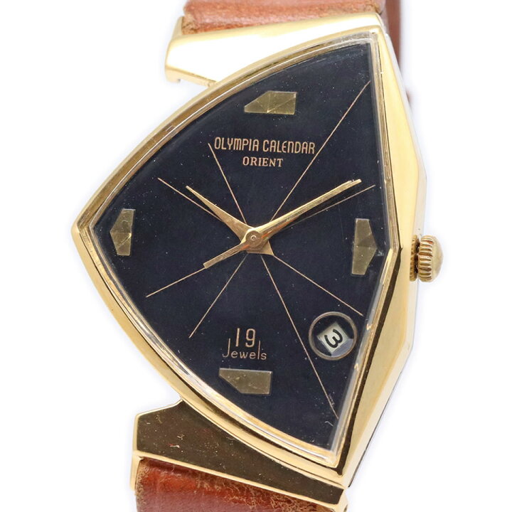 楽天市場】ORIENT Olympia Calendar Triangle case VINTAGEWATCH  