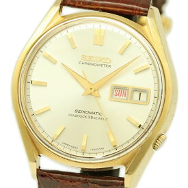 SEIKOMATIC CHRONOMETER CAP GOLD 6246-9000 1966 [ANTIQUE]セイコーマチック クロノメーター キャップゴールド 6246-9000 1966年5月製造 自動巻 Cal.6246A オーバーホール済み【中古】【ブランド腕時計】【PAWN SHOP】【質屋出店】