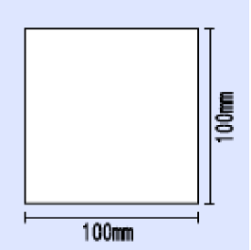 ブラザー TD4Tシリーズ熱転写用コート紙ラベル幅100×長さ100(mm)【TL-100100A】650枚×10巻