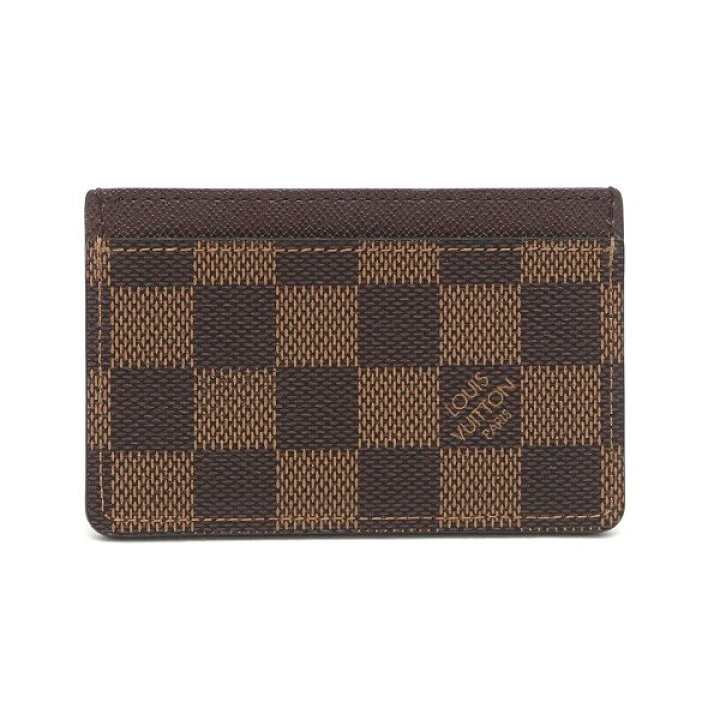 楽天市場】【中古】【新品同様・美品】 ルイヴィトン ダミエ カード 