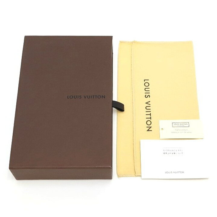 楽天市場】【中古】【新品同様】 ルイヴィトン がま口財布 ダミエ  