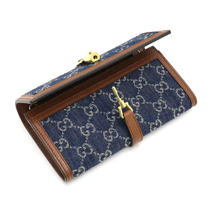 楽天市場】【中古】【未使用品】 グッチ チェーンウォレット 長財布 