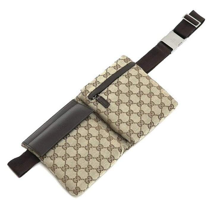 楽天市場】【中古】【程度極良・美品】 グッチ ウエストポーチ ボディ 