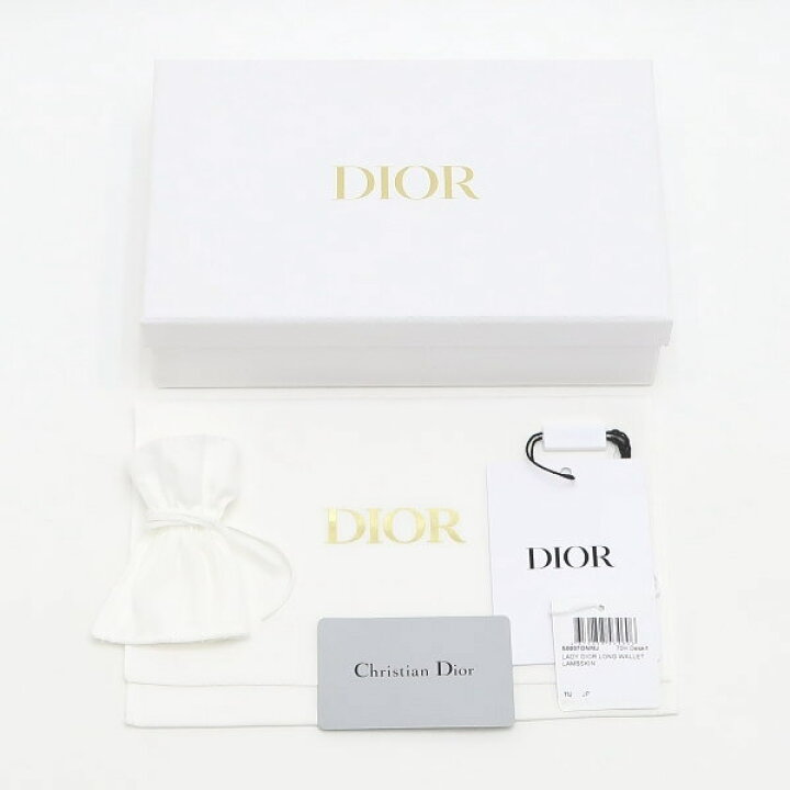 楽天市場】【中古】【新品同様】 DIOR ディオール 長財布 ロング 