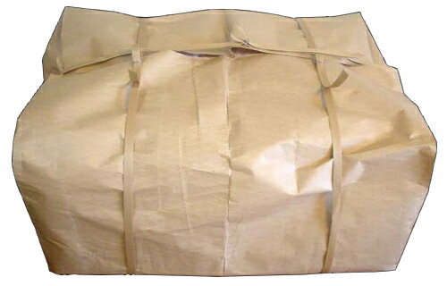 厚くて丈夫な筋入りクラフトの布団袋 配送員設置送料無料 数量限定 厚手クラフト製 布団袋