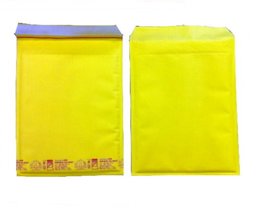 丈夫なクッション封筒 黄色い クッション封筒 ポップエコ850T×200枚 A4ファイル用 パック 税込 ギフト 一部除き送料無料
