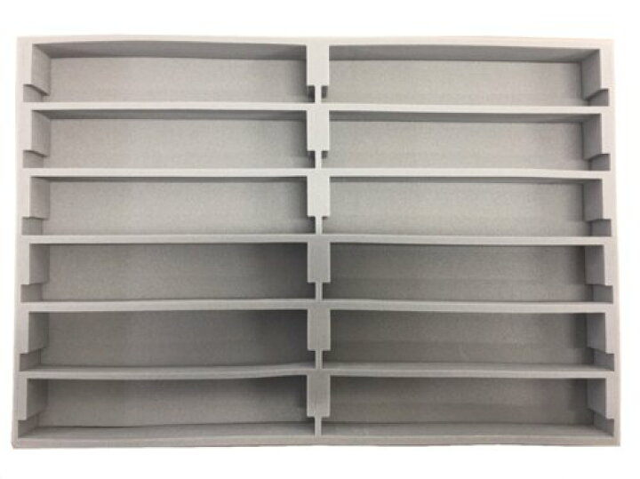 楽天市場 Nゲージ車両収納用 ブックケース対応 交換用12両収納中敷ウレタン お買い得5枚パック 梱包資材の店ｌａｌａｃｈｙａｎ