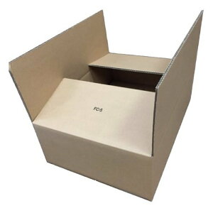 平たい 100サイズ シングルダンボール FC5×10枚パック サイズ:550×380×170(mm)K5A 上下A式 厚み:4.5mm 3辺合計:90cm 梱包 宅配 引越 保管