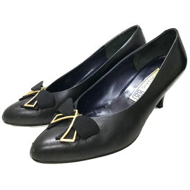 ジバンシー ジバンシィ パンプス ヒールパンプス レザー ブラック 黒 サイズ35.5 日本サイズ22.5cm レディース 靴 【中古】 【古着】 GIVENCY