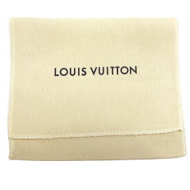 【未使用】 ルイ ヴィトン LOUIS VUITTON 4 LV 二つ折り財布 三つ折り財布用 名刺入れ用 保存袋 正規品 コットン 綿 イエロー 100％ ヨコ15.5×タテ24cm (中2) 21305