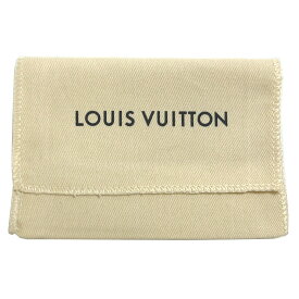 【未使用】 ルイ ヴィトン LOUIS VUITTON LV カードケース用 キーケース用 5 保存袋 正規品 コットン 綿 100％ イエロー ヨコ13×タテ15.8cm (小) 21302