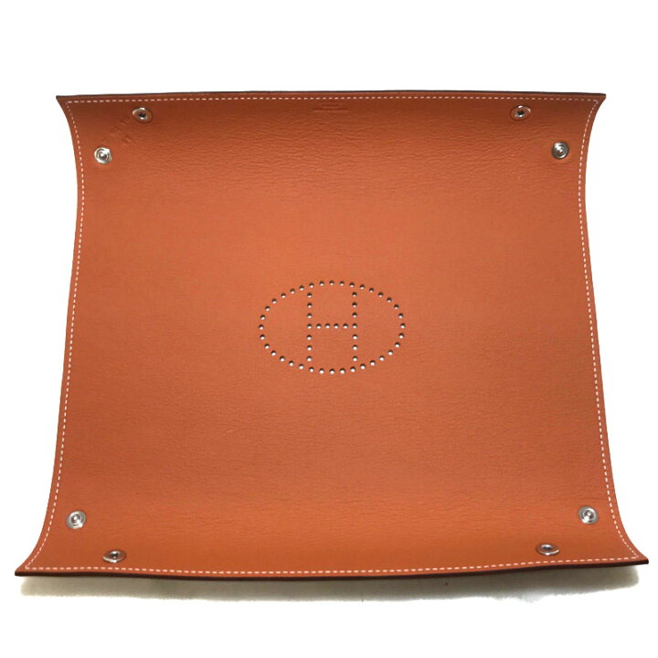 楽天市場】エルメス HERMES ヴィドポッシュ トレー 小物入れ ブラウン 