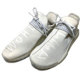 アディダス スニーカー ファレルウィリアムス PW HU HOLI NMD BC HUMAN PHARREL WILLIAMS WHITE US10 1/2 JP28.5cm AC7031 ホワイト メンズ 靴 シューズ 【中古】【美品】adidas