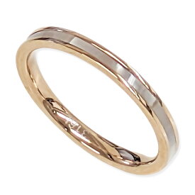 ピンキーリング 指輪 名入れ 蝶貝 金属アレルギー対応 サージカルステンレス ピンク ホワイト シェル レディース 女性 ピンキー ランキング クラシカル 小指 3号 ギフト 錆びない LAE ラアモーレエテルノ ブランド 【誕生日記念日】 クリスマス プレゼント