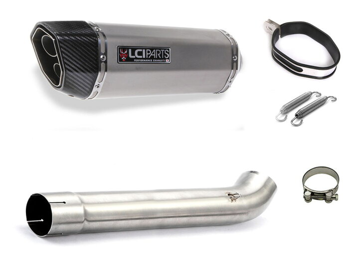 XJR400 強う 1993-2000 LCIPARTS ツインエンド チタン スリップオン 