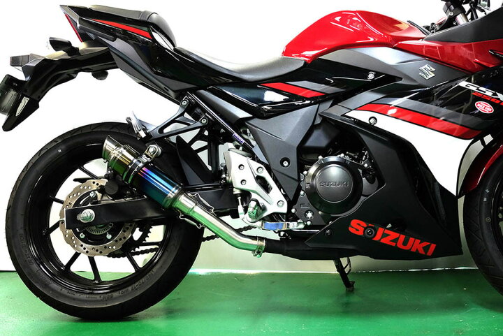 楽天市場】スズキ GSX250R 2017-2022 LCIPARTS LCI ショートフルチタン  
