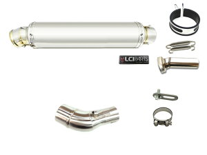 カワサキ NINJA250SL ニンジャ250SL 2015-2017 LCIPARTS LCI ラウンドステンレス スリップオン マフラー