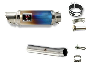 カワサキ ZX10R ZX-10R 2004-2005 LCIPARTS LCI ショートフルチタン スリップオン マフラー
