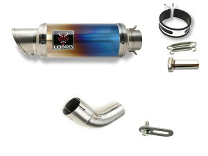 スズキ Vストローム1000 1050 V-STROM1000 1050 ABS 2014-2022 LCIPARTS LCI ショートフルチタン スリップオン マフラー