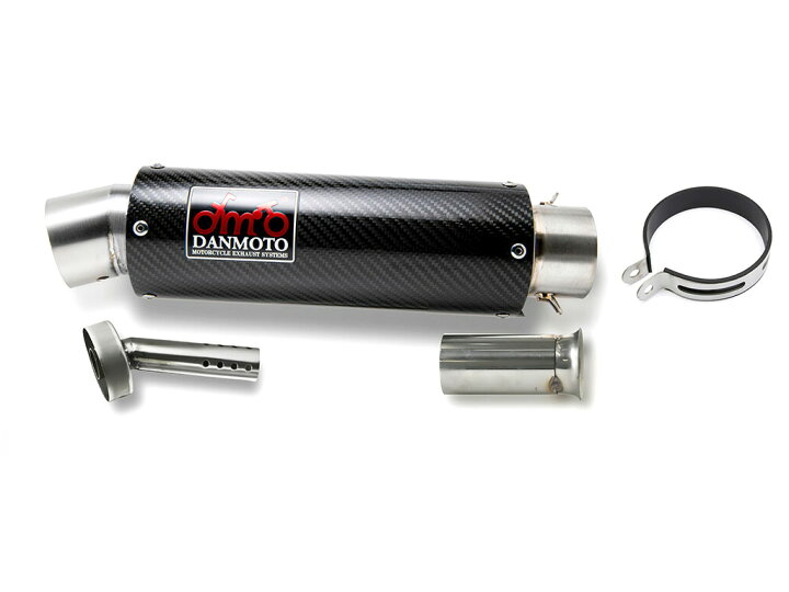 楽天市場】汎用 DANMOTO カーボンマフラー 差込径50.8mm : LCIPARTS 