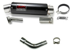 スズキ SV650X 2018-2023 DANMOTO カーボン スリップオン マフラー