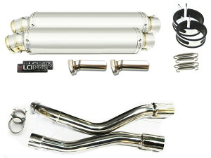 �X�Y�L GSR250 /S/F 2012-2017 LCIPARTS ���E���h�X�e�����X�X���b�v�I���}�t���[