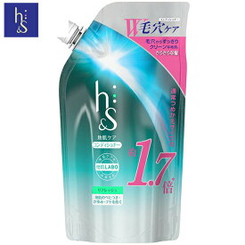 W746 P&G h&s エイチアンドエス コンディショナー リフレッシュ つめかえ用 特大サイズ 550g 通常の約1.7倍【AP】