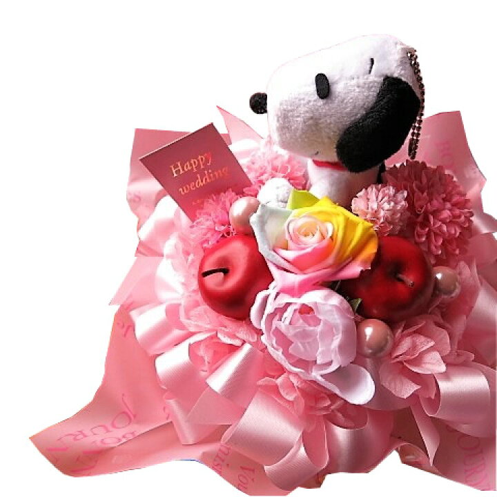 楽天市場 結婚祝いプレゼント スヌーピー入り 花 レインボーローズ プリザーブドフラワー入りギフト ケース付き 誕生日プレゼント 記念日の贈り物におすすめのフラワーギフト フラワーガーデンリーブス