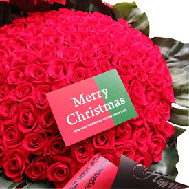 【クリスマスプレゼント 枯れない 赤バラ 100本 花束】 枯れないプリザーブドフラワー使用