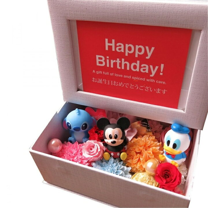 楽天市場】誕生日プレゼント ディズニー 写真立て フォトフレーム 花 