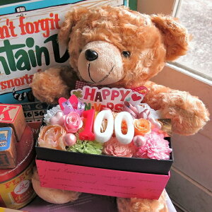 �v���U�[�u�h�t�����[ �S���j�� 100�� �L�O�� �x�A�[ �ʂ������ ����100���� 3�P�^ ����]�������� �ԑ����M�t�g �����J���ăT�v���C�Y �����{�b�N�X ���܂����J���t���d�グ