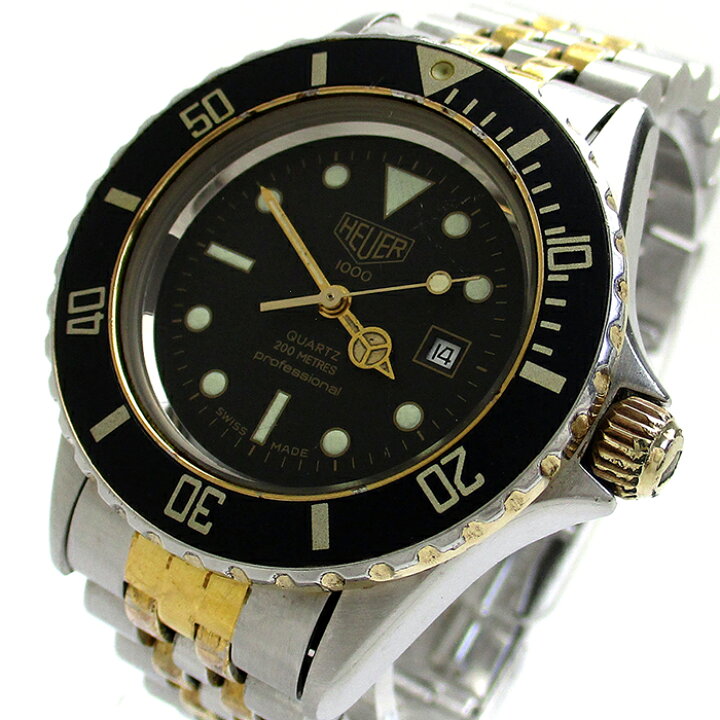 楽天市場】【中古】タグホイヤー Heuer プロフェッショナル 1000 