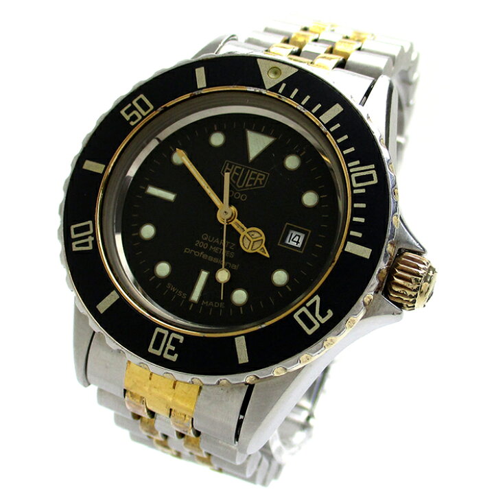 楽天市場】【中古】タグホイヤー Heuer プロフェッショナル 1000  