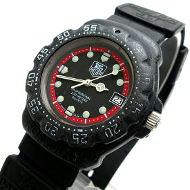 【中古】タグホイヤー 時計 フォーミュラ ボーイズ 黒 赤 383.513/1 TAG Heuer クォーツ 婦人 クリーニング済 稼動品