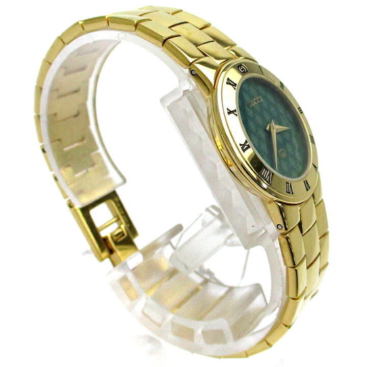 楽天市場】【中古】グッチ 時計 クラシック ゴールド レディース  