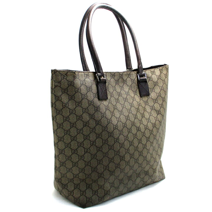 中古美品】GUCCI グッチトートバッグGGスプリーム131220 