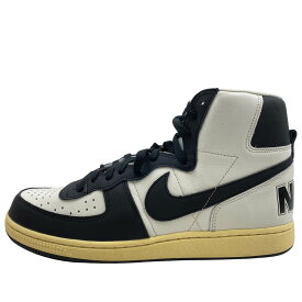 NIKE ナイキ 23AW FD0394-030 Terminator High Black and Phantom ターミネーター ハイ ブラック アンド ファントム ハイ カット スニーカー ホワイト系 28.5cm 【新古品】【未使用】 メンズ【中古】