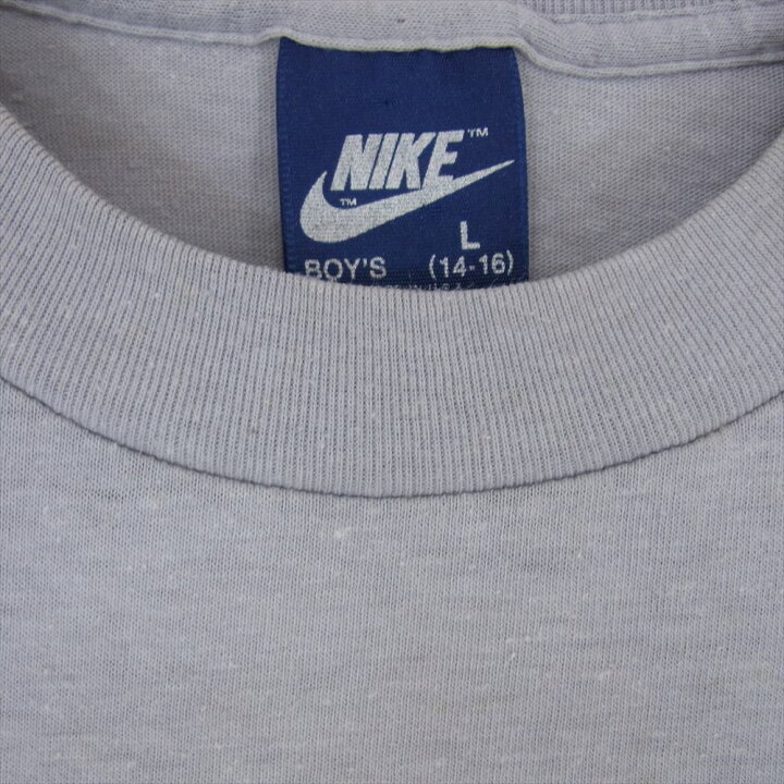 楽天市場】NIKE ナイキ 80s 紺タグ USA製 子供用 キッズ ロゴ 長袖 T 