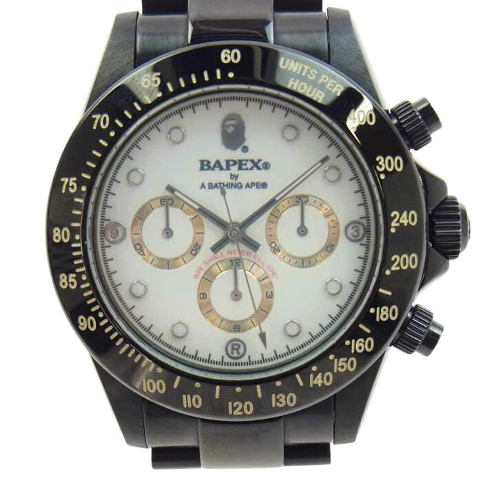 楽天市場】A BATHING APE アベイシングエイプ 時計 1D30182052 TYPE3 