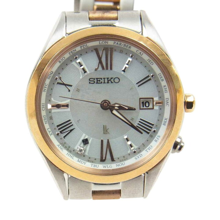 楽天市場】SEIKO セイコー 時計 SSQV040 LUKIA ルキア SS ステンレス 