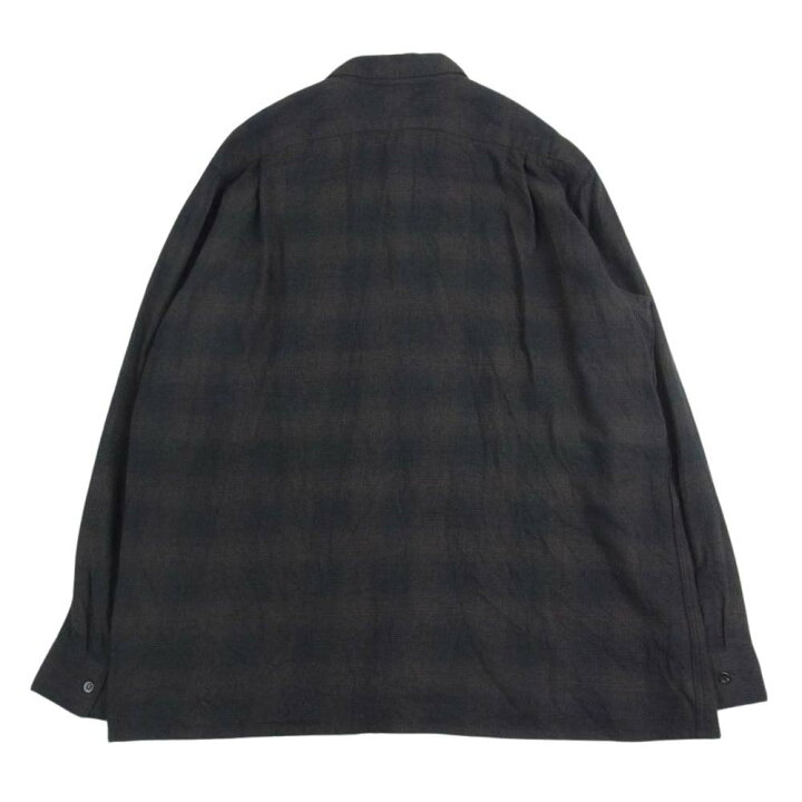 楽天市場】COMOLI コモリ 長袖シャツ 22AW W03-02018 ウールチェック 