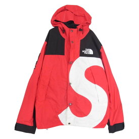 Supreme シュプリーム 20AW × The North Face ノースフェイス S logo mountain jacket RED ロゴ マウンテン ジャケット レッド系 L/G メンズ【古着】【中古】
