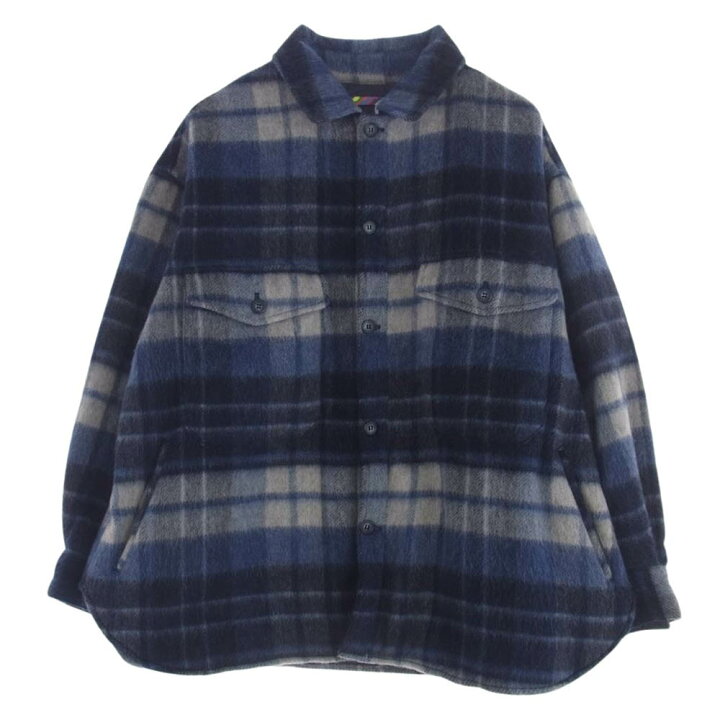 楽天市場】is-ness イズネス 21AW 1003AWSH01 CPO SHIRT JACKET ウール 