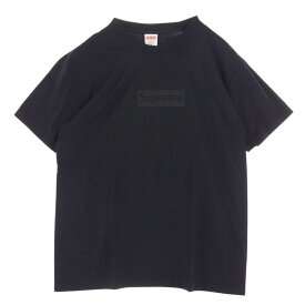 Supreme シュプリーム Tシャツ 23SS Tonal Box Logo Tee トーナル ボックス ロゴ 半袖 Tシャツ ブラック系 M 【極上美品】 メンズ【古着】【中古】