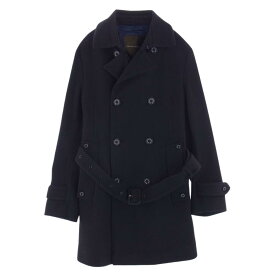 Mackintosh マッキントッシュ トレンチコート 英国製 WOOL ウール トレンチコート ブラック系 36 メンズ【古着】【中古】