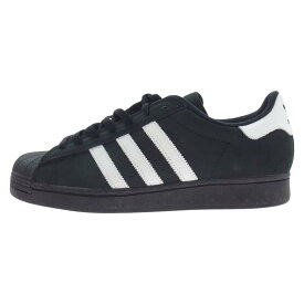 adidas アディダス スニーカー FV0321 SUPERSTAR ADV BLACK スーパースター ADV ローカット スニーカー ブラック系 28.5cm 【極上美品】 メンズ【中古】