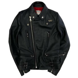 Lewis Leathers ルイスレザー Lightning REAL HIDE ライトニング レザー ライダース ジャケット メンズ【古着】【中古】