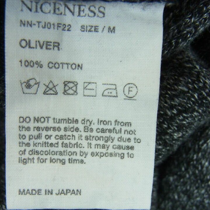 楽天市場】ナイスネス NICENESS 22AW NN-TJ01F22 OLIVER オリバー 