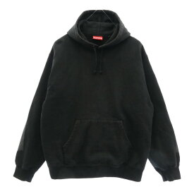 Supreme シュプリーム 21SS Big Logo Hooded Sweatshirt BlacK ビッグロゴ フーデッド スウェットシャツ プルオーバー パーカー　 ブラック系 M メンズ【古着】【中古】
